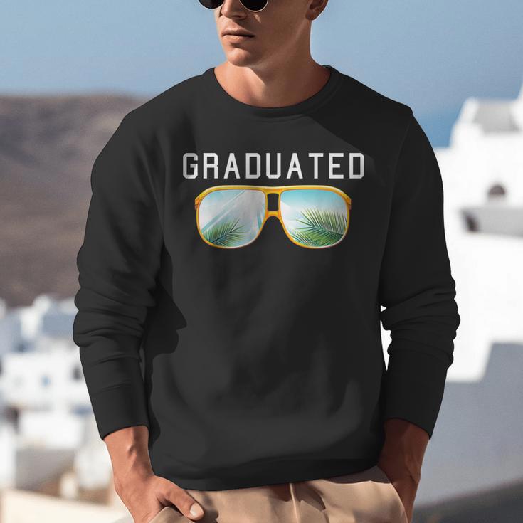 Graduated Graduation Tropical Sunglasses Unisex Sweatshirt