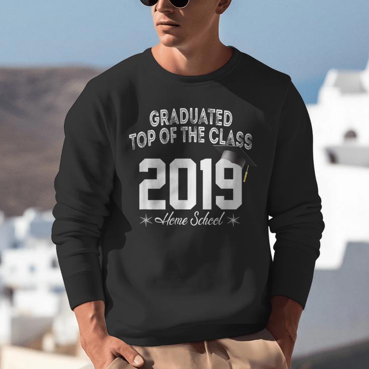 Graduated Top Of The Class 2019 Home School Graduation Shirt Unisex Sweatshirt