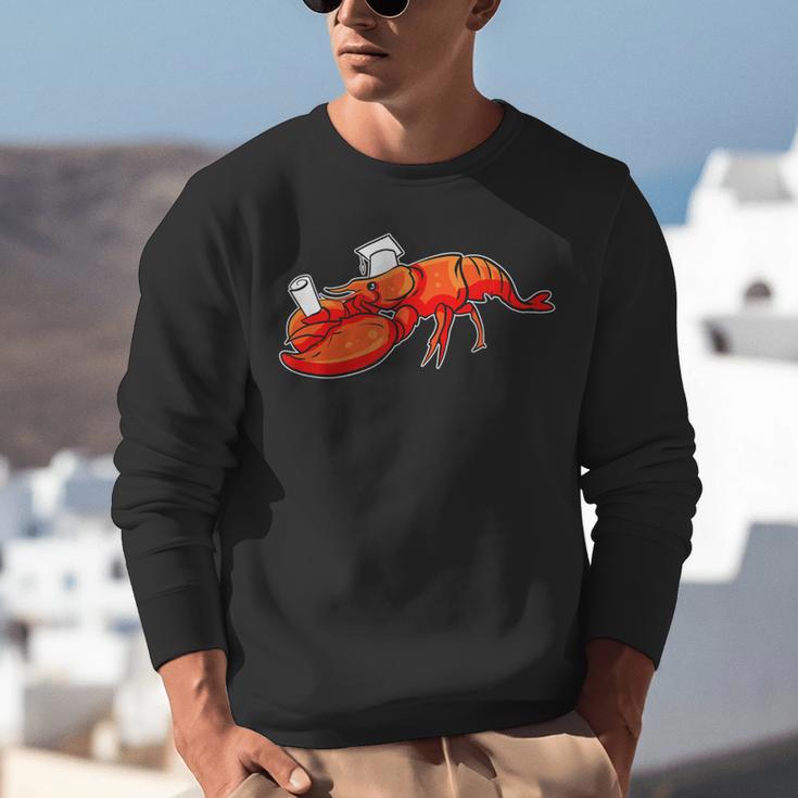 Graduation Bachelor Master Doctor PhD Study School Lobster Unisex Sweatshirt