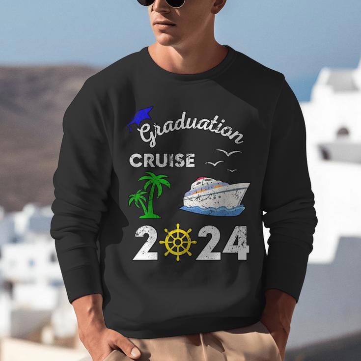 Graduation Cruise 2024 Ship Boat Vacation Summer Vacation Men Women Kids Unisex Sweatshirt