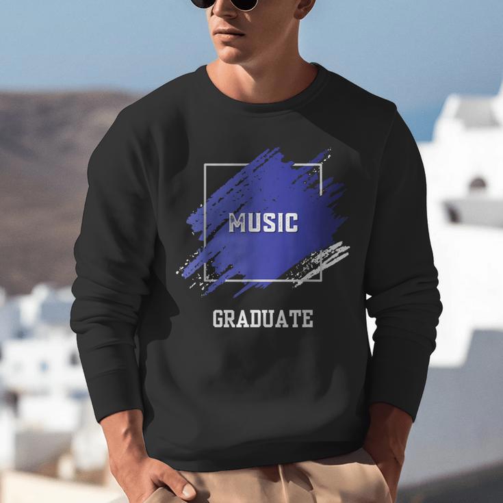 Graduation Graduated Music Degree University College Student Unisex Sweatshirt