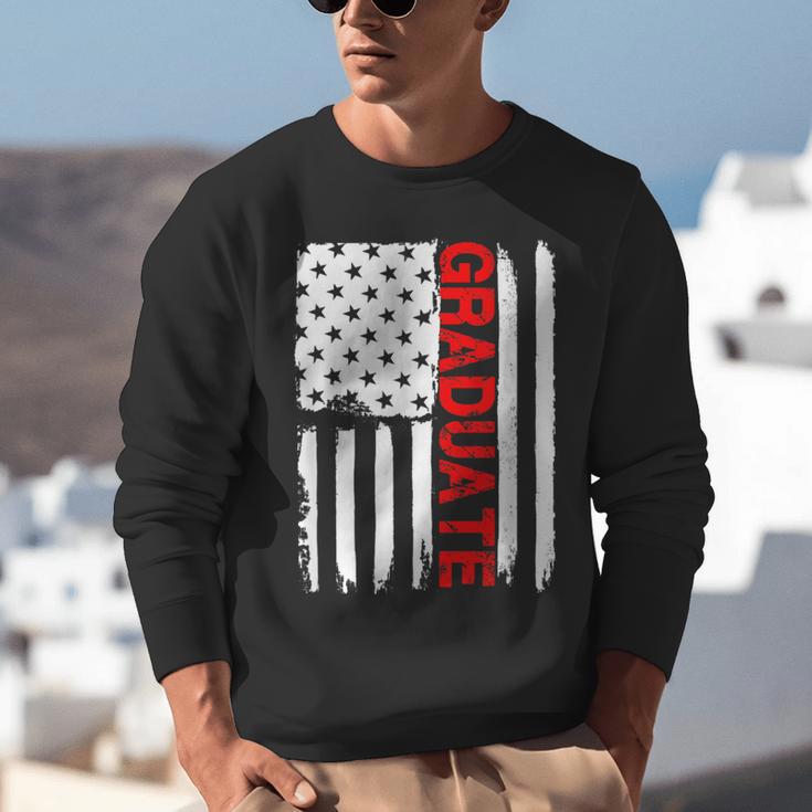 Graduation High School College Flag GraduateShirt 2018 Unisex Sweatshirt