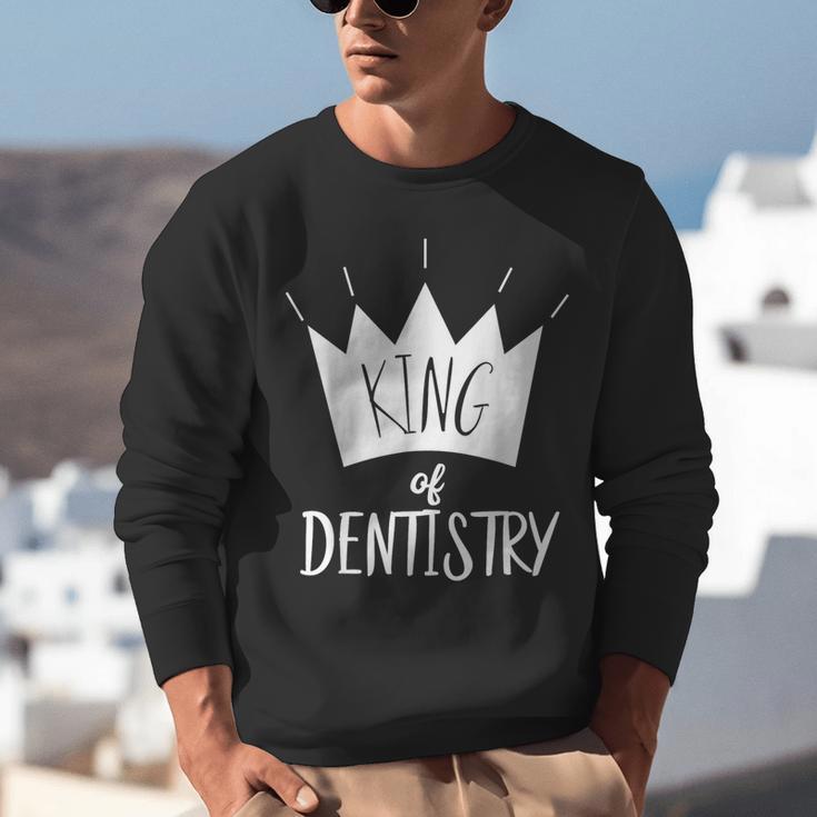 Graduation King Of Dentistry Dentist Or Hygienist Unisex Sweatshirt