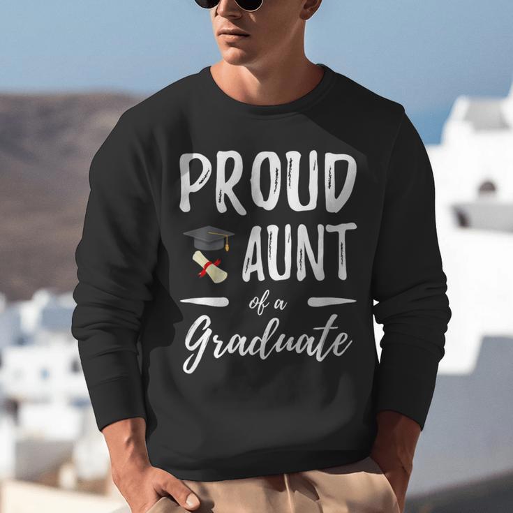 Graduation Shirt 2018 Proud Aunt Of a Graduate Unisex Sweatshirt