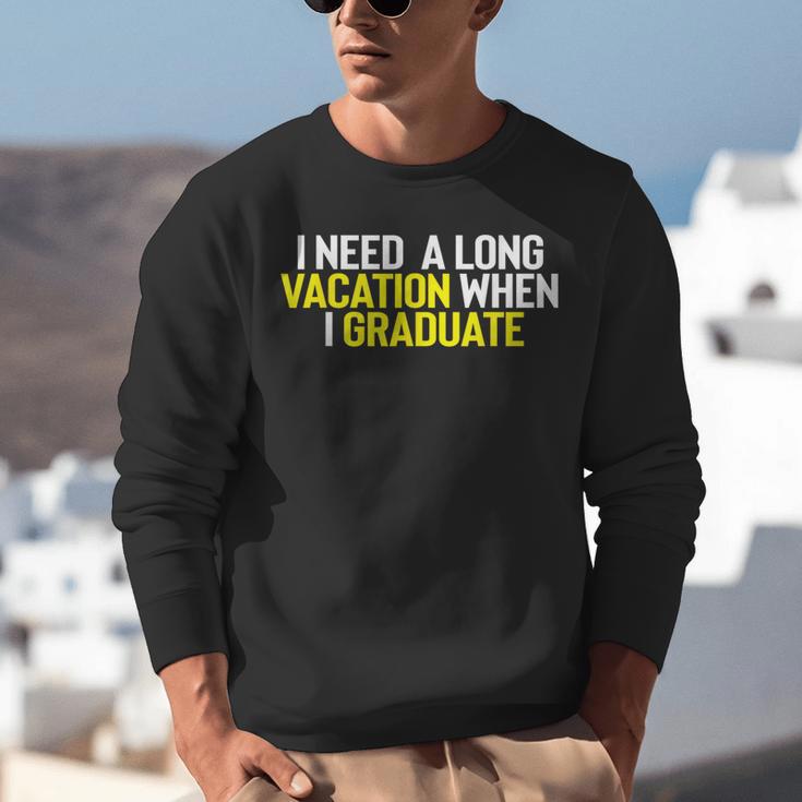 Graduation Student Grad School Class Senior Cute Unisex Sweatshirt Graduation Student Grad School Class Senior Cute Unisex Sweatshirt