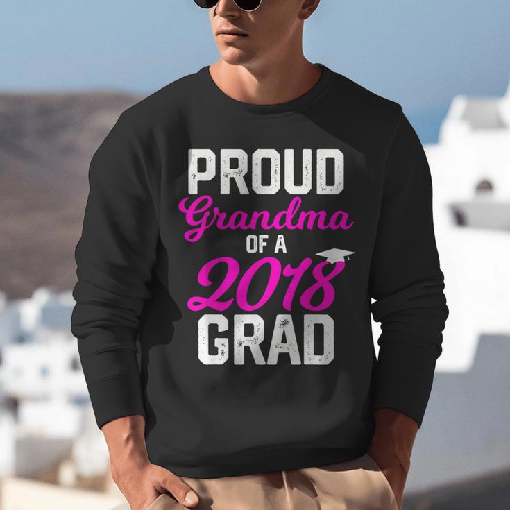Grandma Graduation Shirt 2018 High School College Grad Unisex Sweatshirt