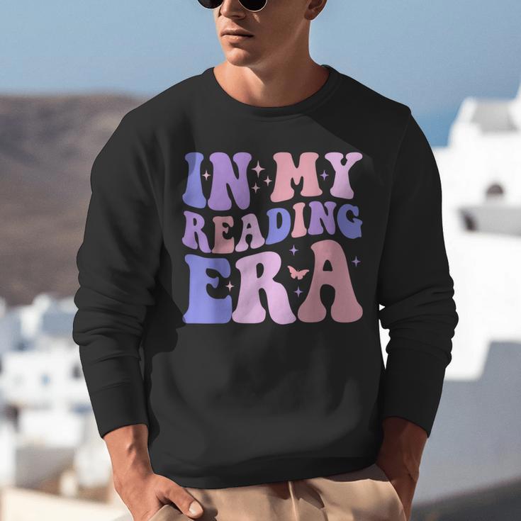 Groovy In My Reading Era Book Lovers Book Reader Unisex Sweatshirt