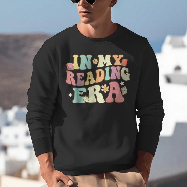 Groovy In My Reading Era Read Book Reader Reading Unisex Sweatshirt