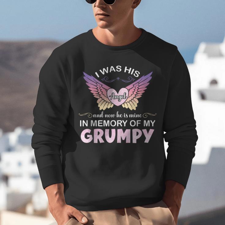 Grumpy Angel In My Memory Cute Family Remembrance Match Unisex Sweatshirt