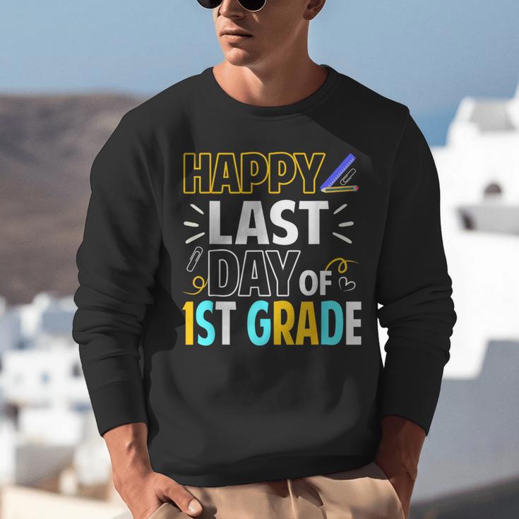 Happy Last Day Of 1st Grade Shirt Cutie Graduation Unisex Sweatshirt