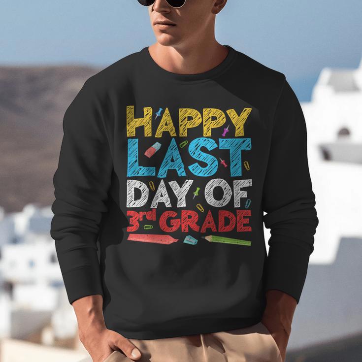 Happy Last Day Of 3rd Grade Shirt Third Grade Graduation Unisex Sweatshirt