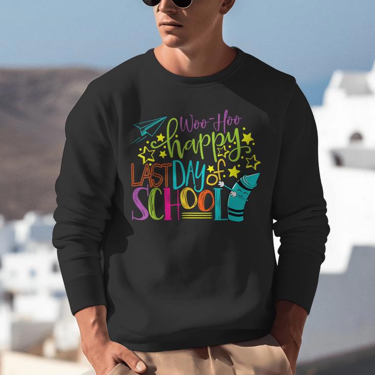 Happy Last Day Of School Student Teacher Graduation Unisex Sweatshirt