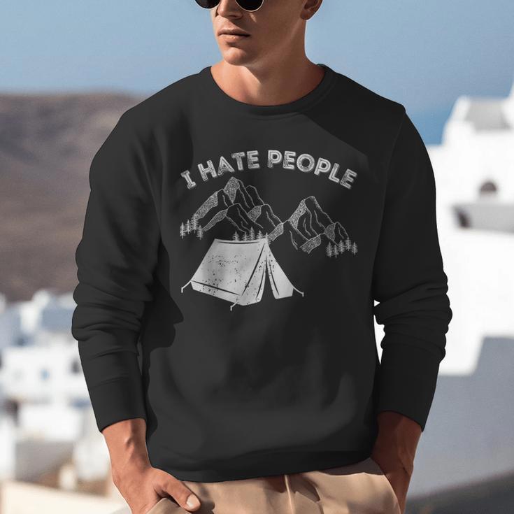 I Hate People Introvert Sarcastic I Love Camping Unisex Sweatshirt I Hate People Introvert Sarcastic I Love Camping Unisex Sweatshirt
