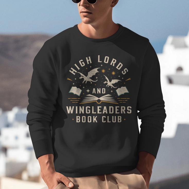 High Lords & Wingleaders Fantasy Reader Book Club Dragons Unisex Sweatshirt High Lords & Wingleaders Fantasy Reader Book Club Dragons Unisex Sweatshirt