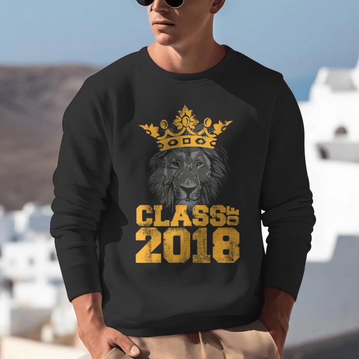 High School King Graduation Shirt Class Of 2018 Seniors Unisex Sweatshirt