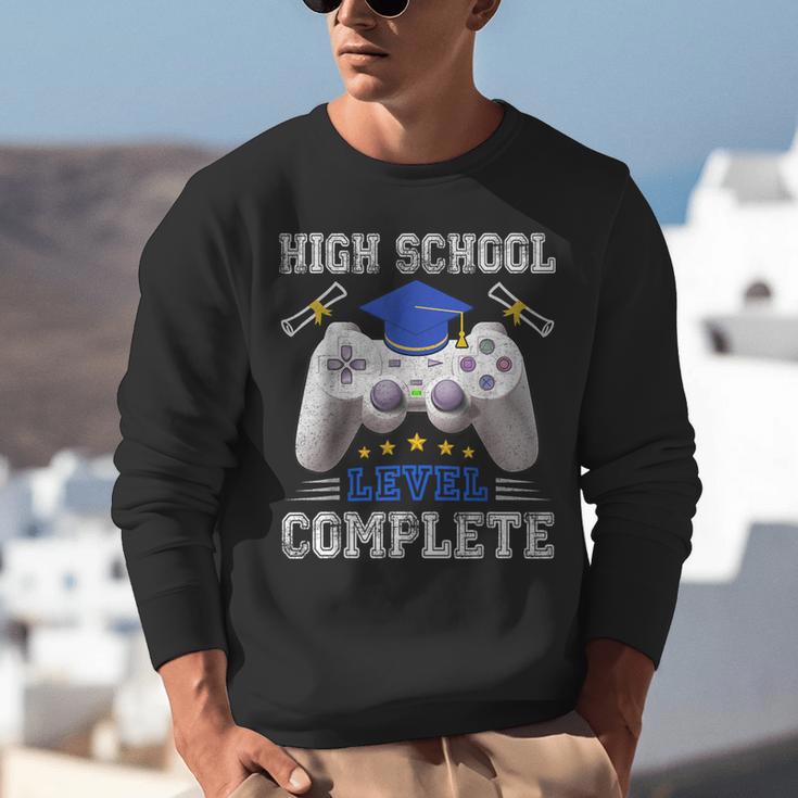 High School Level Complete Class Of 2025 Graduation Unisex Sweatshirt