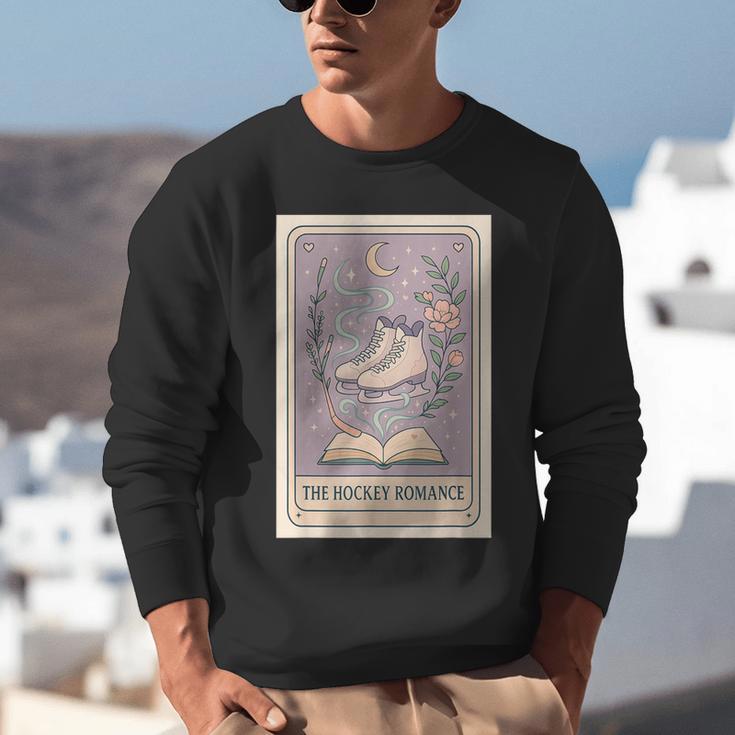Hockey Romance Tarot Card Books Reader Cozy Reading Unisex Sweatshirt Hockey Romance Tarot Card Books Reader Cozy Reading Unisex Sweatshirt