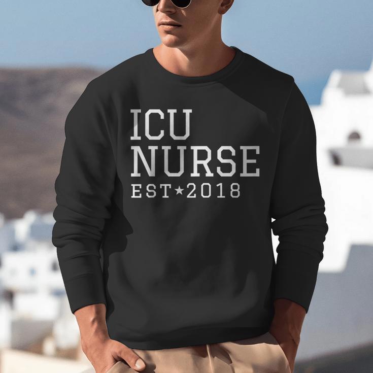 ICU Nurse 2018 Graduation Nurse RN Unisex Sweatshirt