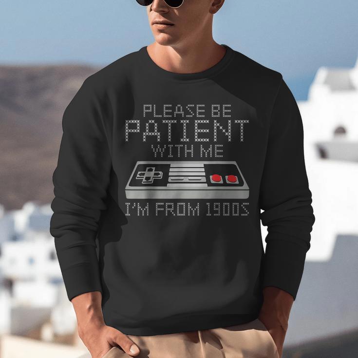 I'm From The 1900s Retro 90s Gaming Gamer Tee Unisex Sweatshirt