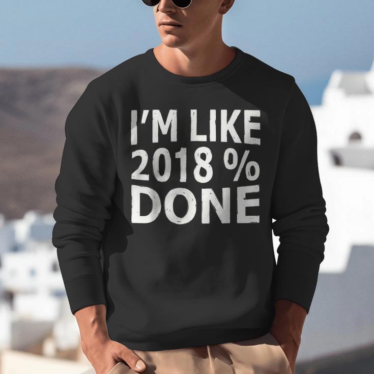 I'm Like 2018 Done Shirt Graduation Unisex Sweatshirt