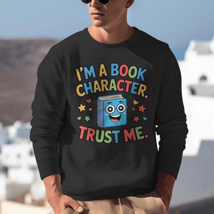 I'm a Book Character Costumes For Kids Storybook Character Unisex Sweatshirt