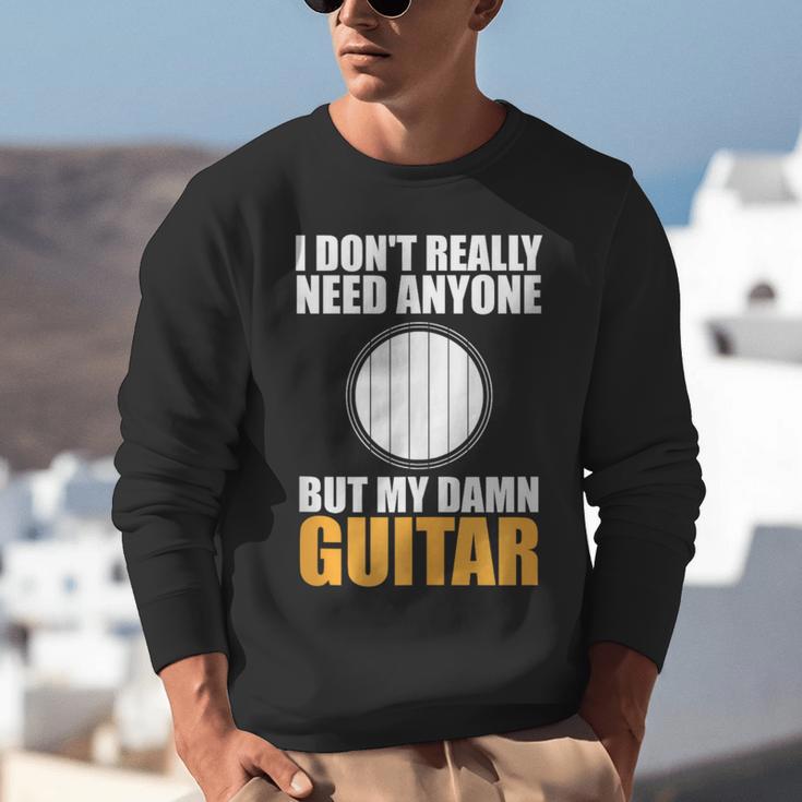 Introvert Guitarist Only Need Guitar Enjoy Acoustic Music Unisex Sweatshirt Introvert Guitarist Only Need Guitar Enjoy Acoustic Music Unisex Sweatshirt