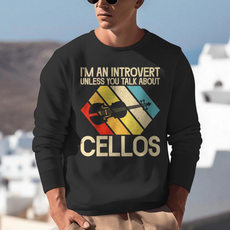 Im An Introvert Unless You Talk About Cellos Unisex Sweatshirt Im An Introvert Unless You Talk About Cellos Unisex Sweatshirt