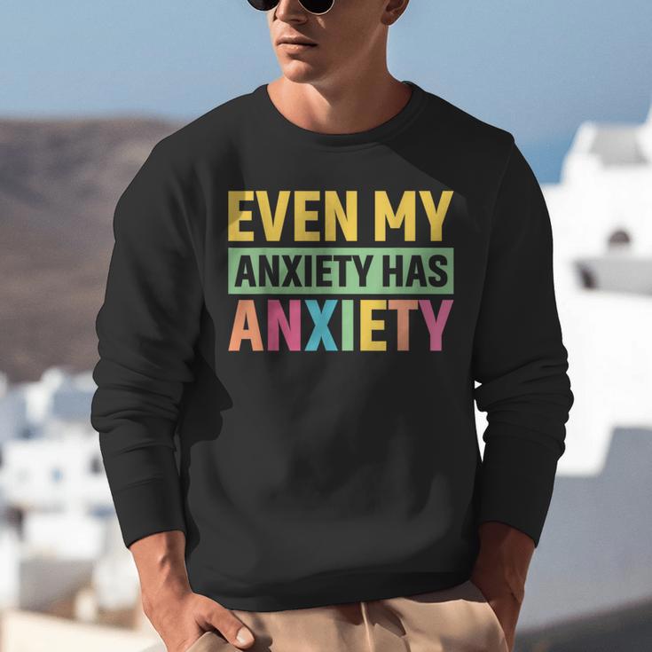 Introverts Anxiety Introvert Antisocial Sarcasm Unisex Sweatshirt