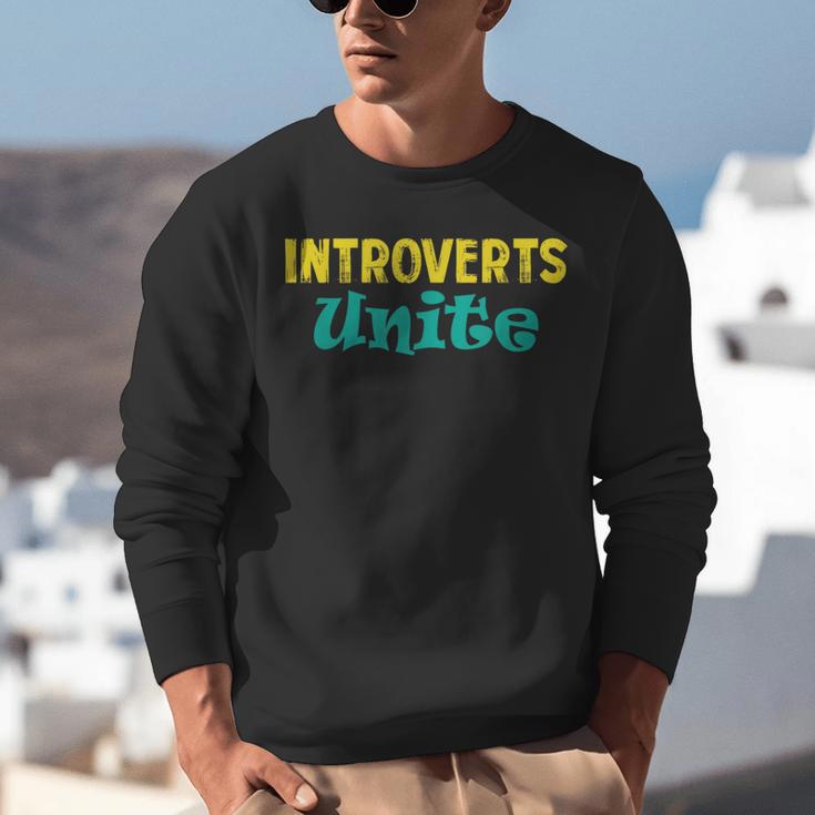 Introverts Unite I Introvert Unisex Sweatshirt Introverts Unite I Introvert Unisex Sweatshirt