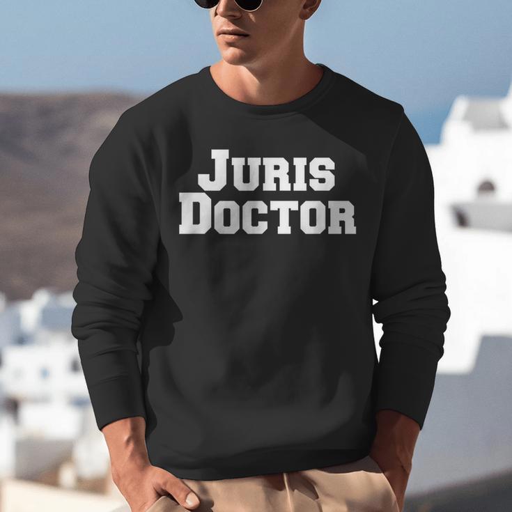 Juris Doctor Shirt -Juris Doctor Law School Graduation Shirt Unisex Sweatshirt