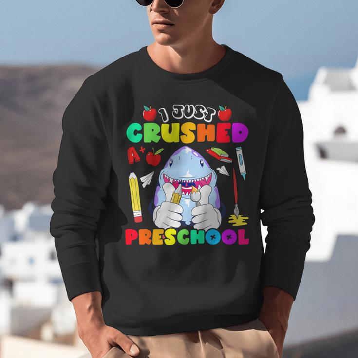 I Just Crushed Preschool Pre-K Preschoolers Graduation Unisex Sweatshirt