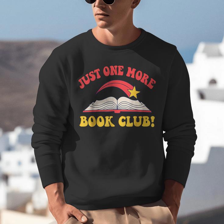 Just One More Book Club Bookish Hippie Unisex Sweatshirt