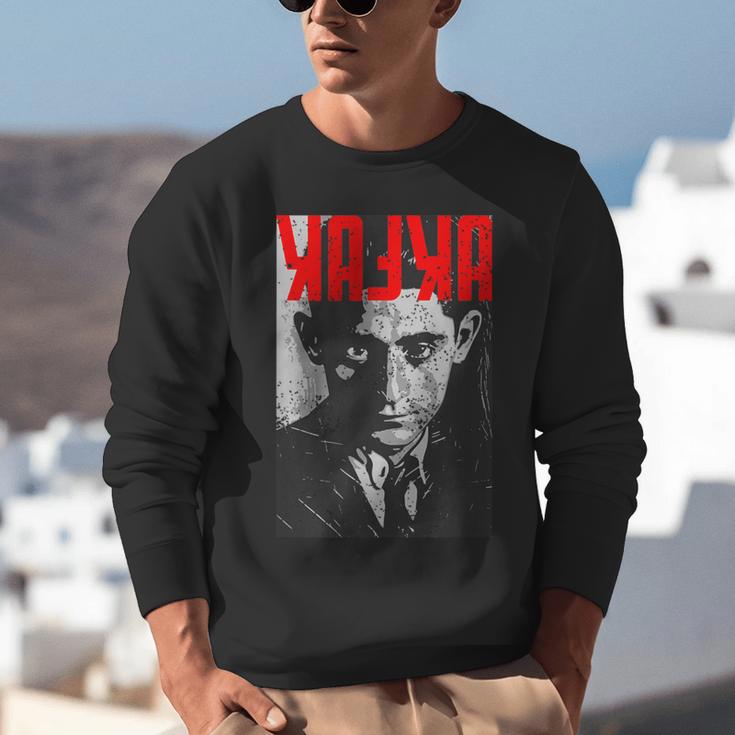 Kafka Franz Portrait Books And Literature Unisex Sweatshirt Kafka Franz Portrait Books And Literature Unisex Sweatshirt