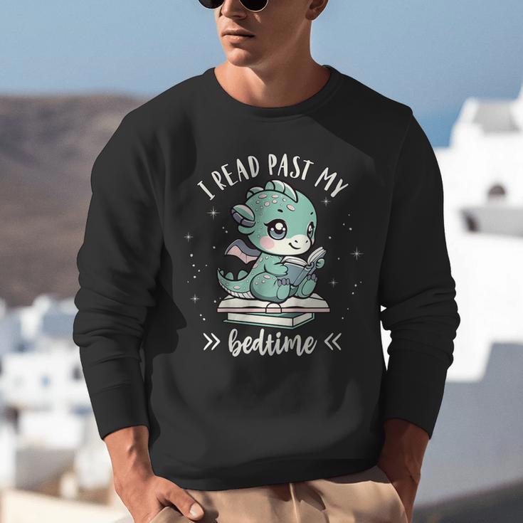 Kids I Read Past My Bedtime Cute Book Dragon Pajama Unisex Sweatshirt Kids I Read Past My Bedtime Cute Book Dragon Pajama Unisex Sweatshirt
