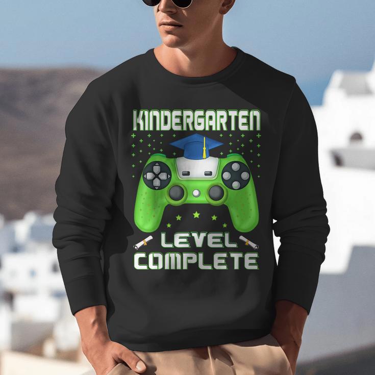 Kindergarten Graduation Level Complete Gamer Class 2024 Kids Unisex Sweatshirt
