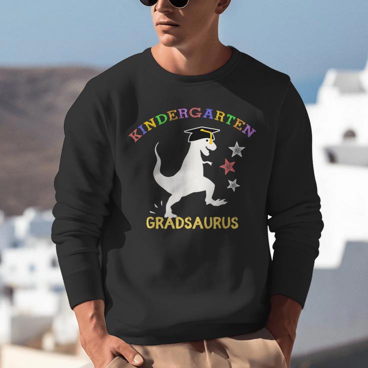 Kindergarten Graduation Shirt 2019 Dinosaur Graduate Party Unisex Sweatshirt
