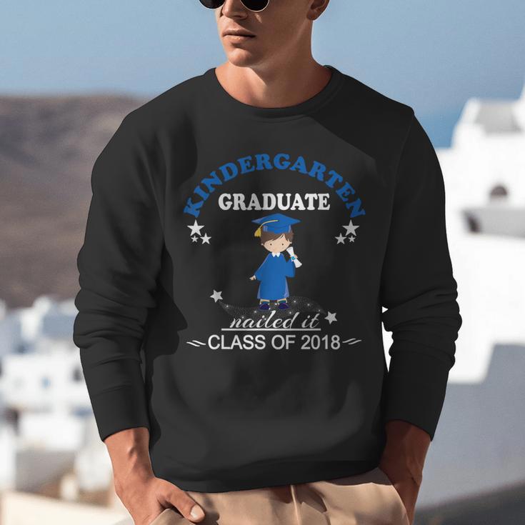 Kindergarten Graduation Shirts 2018-Nailed It Tee Unisex Sweatshirt
