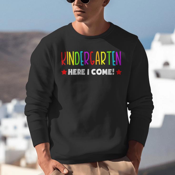 Kindergarten Here I Come Kids Pre-k Graduation Unisex Sweatshirt