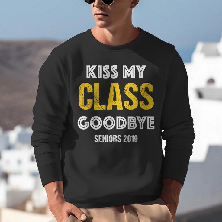 Kiss My Class Goodbye Shirt 2019 Graduation Shirt Unisex Sweatshirt