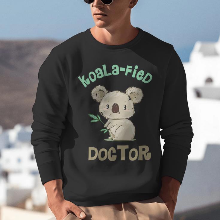 Koala Doctor Shirt Med Student Graduation Idea Unisex Sweatshirt