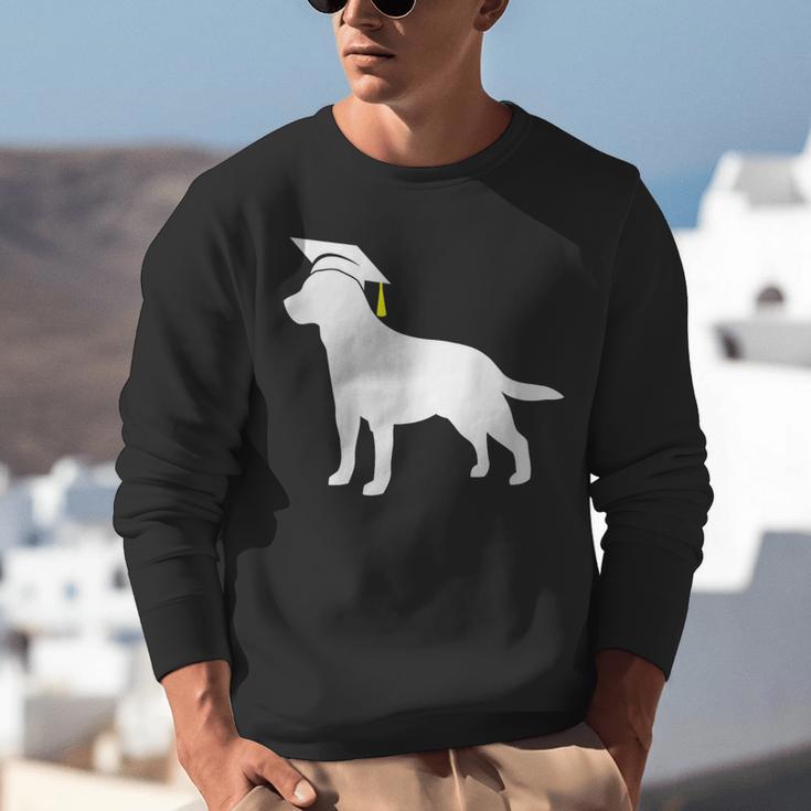 Labrador Retriever Graduation Dog Graduate For Men Women Kids Unisex Sweatshirt