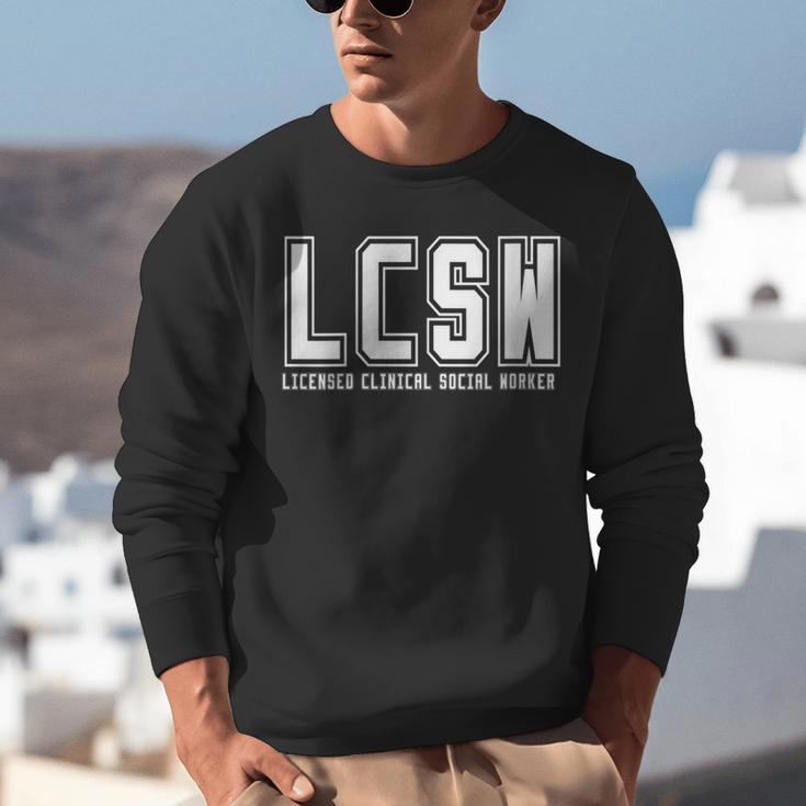LCSW Licensed Clinical Social Worker Graduation Unisex Sweatshirt