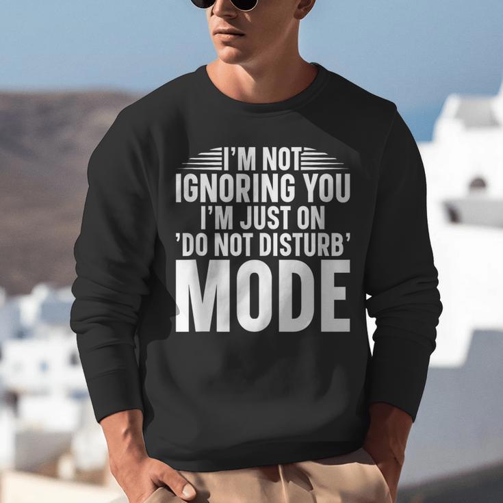 Leave Me Alone Tee Introvert Humor Unisex Sweatshirt Leave Me Alone Tee Introvert Humor Unisex Sweatshirt