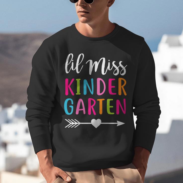 Lil Miss Kindergarten Grad Shirt Graduation Shirts 2018 Unisex Sweatshirt