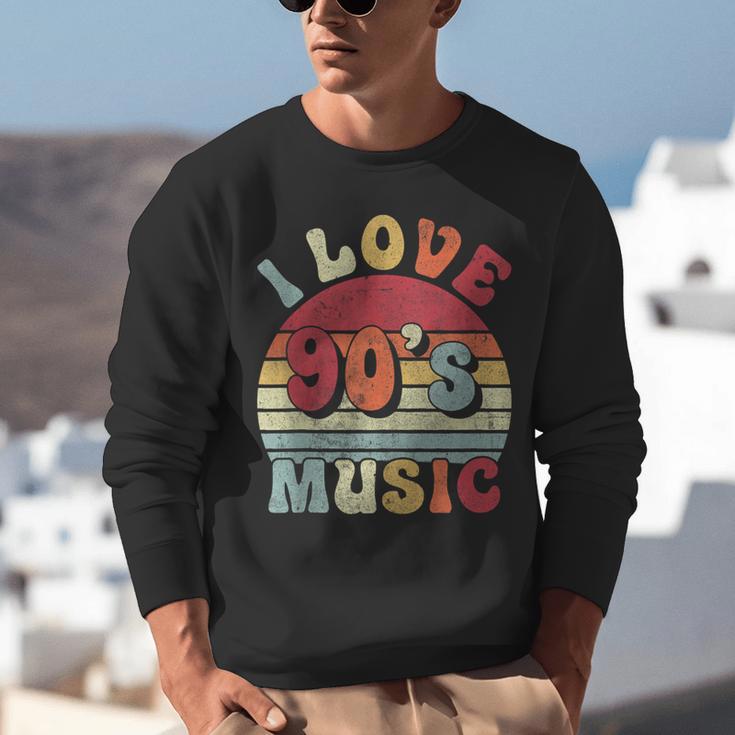 I Love 90's Music Retro Style Nostalgia Cassette 1990s Party Unisex Sweatshirt I Love 90's Music Retro Style Nostalgia Cassette 1990s Party Unisex Sweatshirt