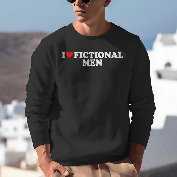 I Love Heart Fictional Men Simple Cute Reading Books Unisex Sweatshirt I Love Heart Fictional Men Simple Cute Reading Books Unisex Sweatshirt