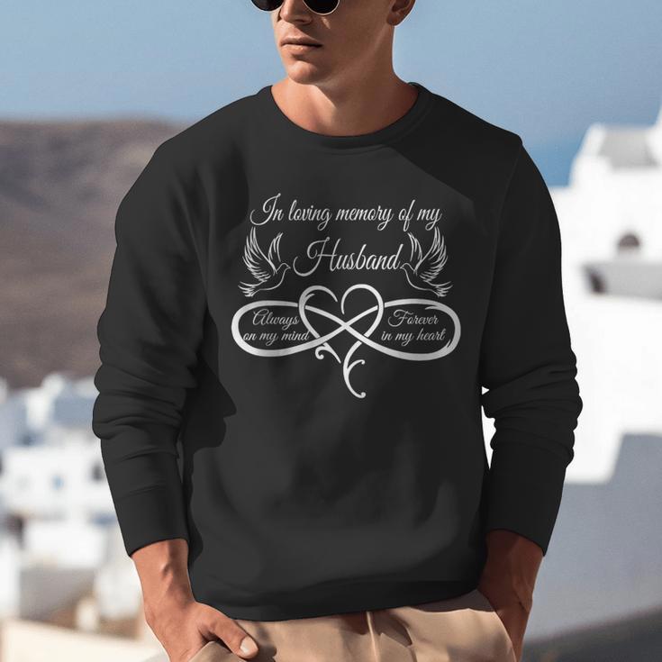 In Loving Memory Of My Husband Always On My Mind Unisex Sweatshirt