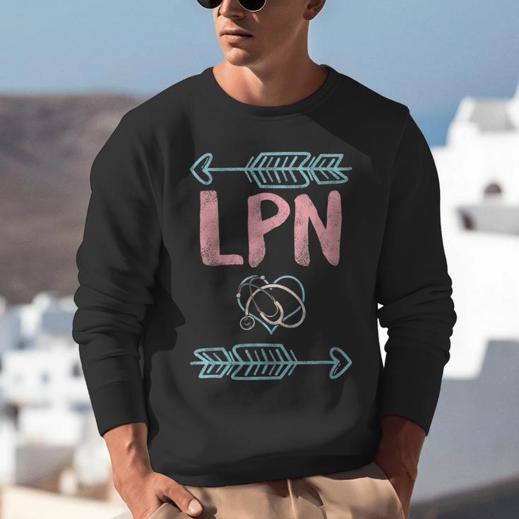 LPN Licensed Practical Nurse Graduation Nursing Nurses Week Unisex Sweatshirt
