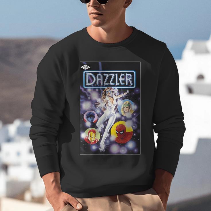 Marvel Universe Classic Dazzler Light Power Comic Book Cover Unisex Sweatshirt