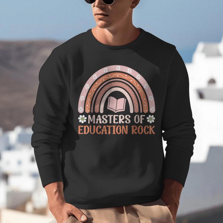 MASTER OF EDUCATION ROCK Master Graduation Unisex Sweatshirt